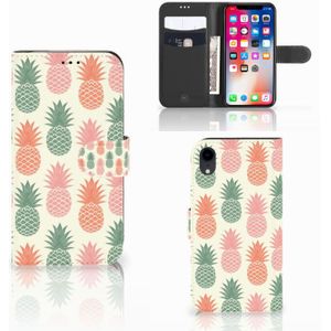 Apple iPhone Xr Book Cover Ananas