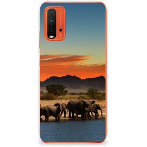 Xiaomi Poco M3 TPU Hoesje Olifanten