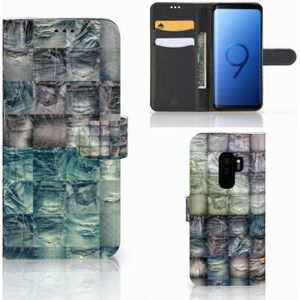 Wallet Case met Pasjes Samsung Galaxy S9 Plus Spijkerbroeken