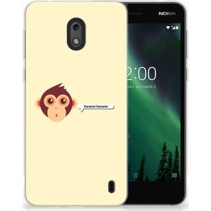 Nokia 2 Telefoonhoesje met Naam Monkey