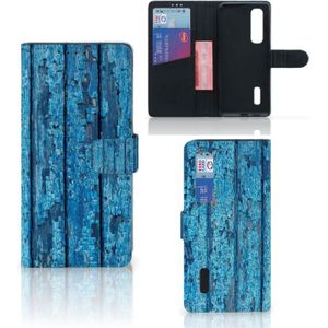 OPPO Find X2 Pro Book Style Case Wood Blue