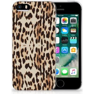 Apple iPhone SE | 5S TPU Hoesje Leopard