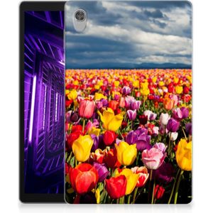 Lenovo Tab M10 HD (2de generatie) Siliconen Hoesje Tulpen