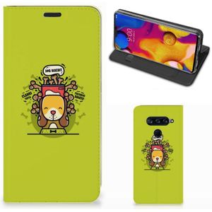 LG V40 Thinq Magnet Case Doggy Biscuit