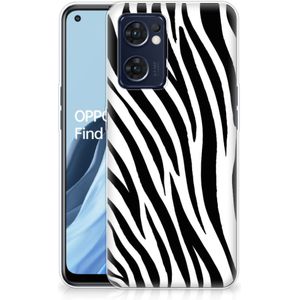OPPO Reno 7 5G | Find X5 Lite TPU Hoesje Zebra
