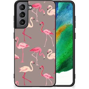 Samsung Galaxy S21FE Dierenprint Telefoonhoesje Flamingo