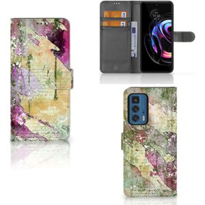 Hoesje Motorola Edge 20 Pro Letter Painting