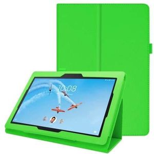 Lenovo Tab E10 Bookcase Groen met Standaard