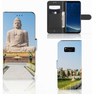 Samsung Galaxy S8 Flip Cover Boeddha