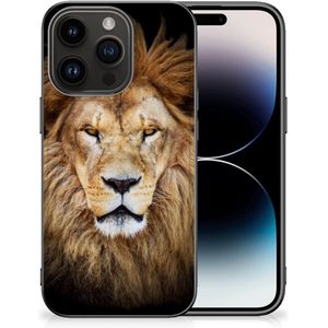 iPhone 15 Pro Dierenprint Telefoonhoesje Leeuw