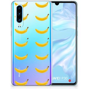 Huawei P30 Siliconen Case Banana