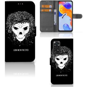 Telefoonhoesje met Naam Xiaomi Redmi Note 11 Pro 5G/4G Skull Hair
