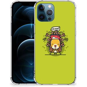 iPhone 12 | 12 Pro Stevig Bumper Hoesje Doggy Biscuit