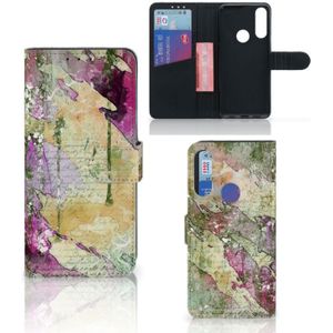 Hoesje Alcatel 1S 2020 Letter Painting