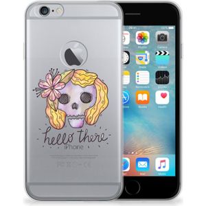 Silicone Back Case Apple iPhone 6 Plus | 6s Plus Boho Skull