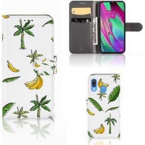 Samsung Galaxy A40 Hoesje Banana Tree