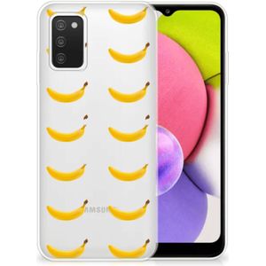 Samsung Galaxy A03S Siliconen Case Banana