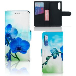 Xiaomi Mi 9 SE Hoesje Orchidee Blauw - Cadeau voor je Moeder