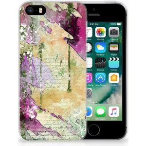Hoesje maken Apple iPhone SE | 5S Letter Painting