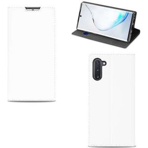 Samsung Galaxy Note 10 Hoesje Wit met Pashouder