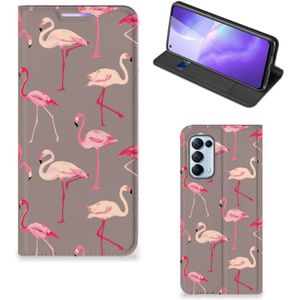 OPPO Find X3 Lite Hoesje maken Flamingo