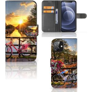 iPhone 12 | 12 Pro (6.1") Flip Cover Amsterdamse Grachten