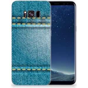Samsung Galaxy S8 Plus Silicone Back Cover Jeans