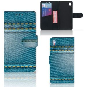 Sony Xperia Z3 Wallet Case met Pasjes Jeans