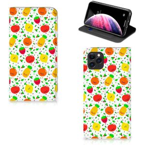 Apple iPhone 11 Pro Max Flip Style Cover Fruits