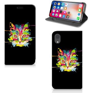 Apple iPhone Xr Magnet Case Cat Color