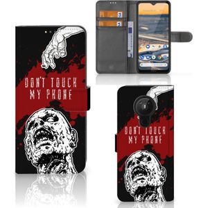 Nokia 5.3 Portemonnee Hoesje Zombie Blood