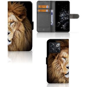 OnePlus 10T Telefoonhoesje met Pasjes Leeuw
