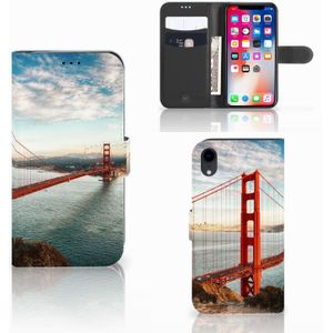 Apple iPhone Xr Flip Cover Golden Gate Bridge