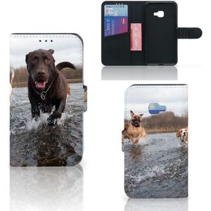 Samsung Galaxy Xcover 4 | Xcover 4s Telefoonhoesje met Pasjes Honden Labrador