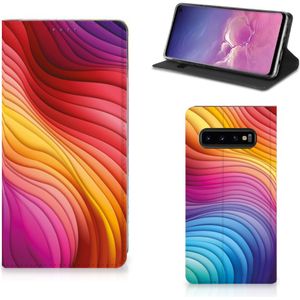 Stand Case voor Samsung Galaxy S10 Regenboog