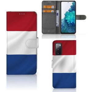 Samsung Galaxy S20 FE Bookstyle Case Nederlandse Vlag