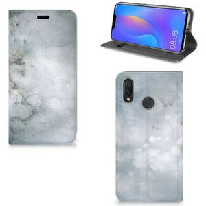 Bookcase Huawei P Smart Plus Painting Grey