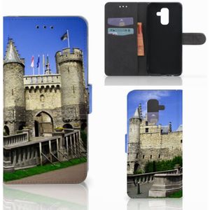 Samsung Galaxy A6 Plus 2018 Flip Cover Kasteel