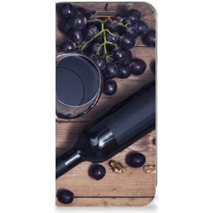 Motorola Moto E5 Play Flip Style Cover Wijn