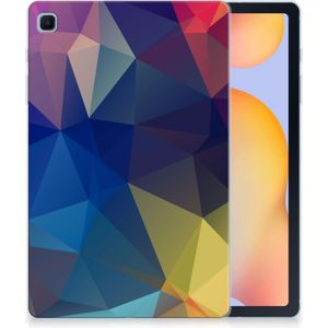 Samsung Galaxy Tab S6 Lite | S6 Lite (2022) Back Cover Polygon Dark