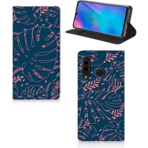Huawei P30 Lite New Edition Smart Cover Palm Leaves