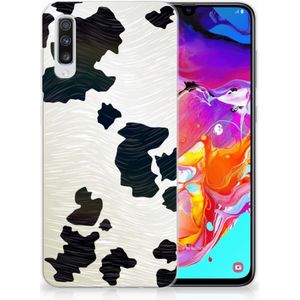 Samsung Galaxy A70 TPU Hoesje Koeienvlekken