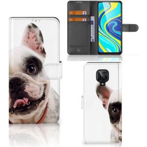 Xiaomi Redmi Note 9 Pro | Note 9S Telefoonhoesje met Pasjes Franse Bulldog