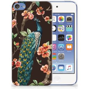 Apple iPod Touch 5 | 6 TPU Hoesje Pauw met Bloemen