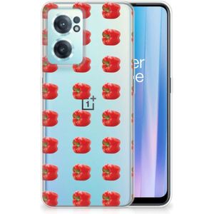 OnePlus Nord CE 2 5G Siliconen Case Paprika Red