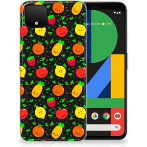 Google Pixel 4 XL Siliconen Case Fruits