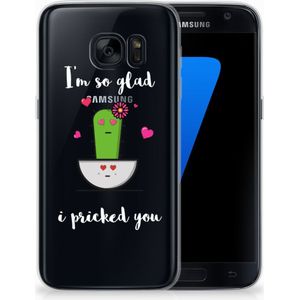 Samsung Galaxy S7 Telefoonhoesje met Naam Cactus Glad