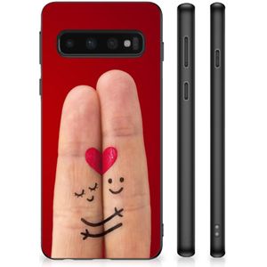 Samsung Galaxy S10 TPU Bumper Case Liefde - Origineel Romantisch Cadeau