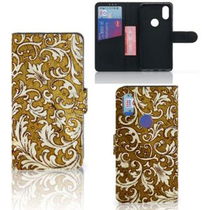 Wallet Case Xiaomi Mi Mix 2s Barok Goud