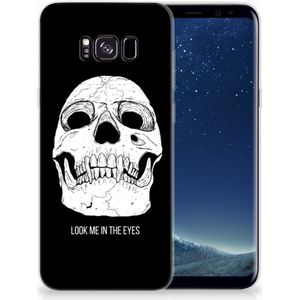 Silicone Back Case Samsung Galaxy S8 Plus Skull Eyes